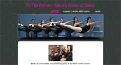 Desktop Screenshot of katyasdance.com